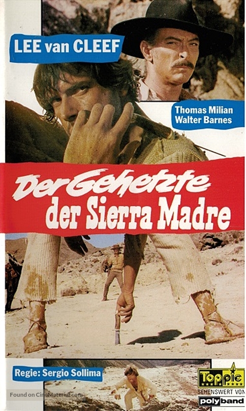 La resa dei conti - German VHS movie cover