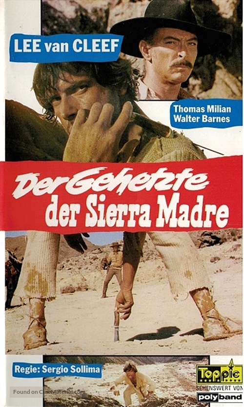 La resa dei conti - German VHS movie cover