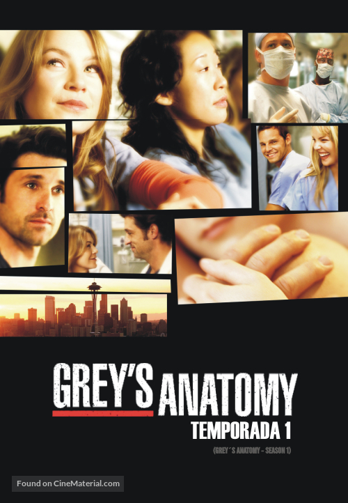 &quot;Grey&#039;s Anatomy&quot; - Argentinian Movie Cover