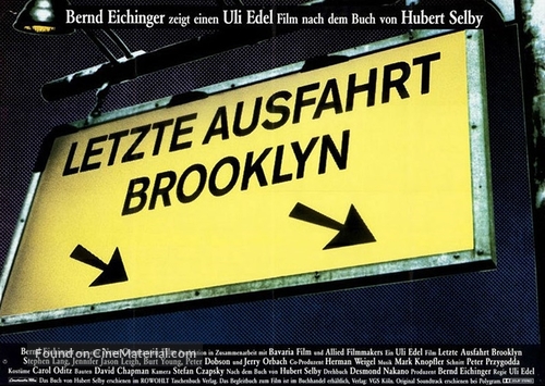 Last Exit to Brooklyn - German Movie Poster