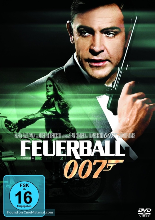 Thunderball - German DVD movie cover