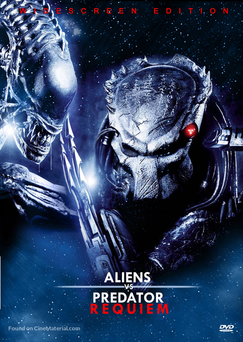 AVPR: Aliens vs Predator - Requiem - DVD movie cover
