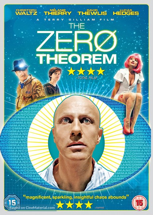 The Zero Theorem - British DVD movie cover