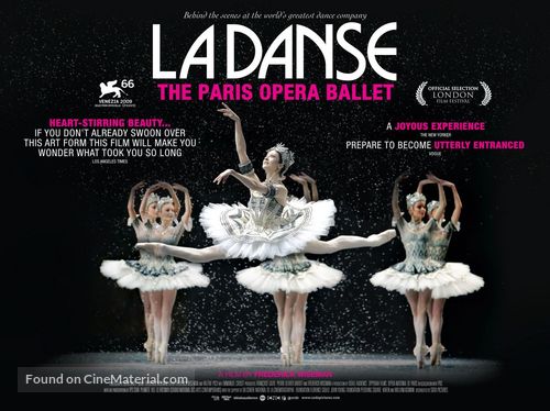La danse - Le ballet de l&#039;Op&eacute;ra de Paris - British Movie Poster