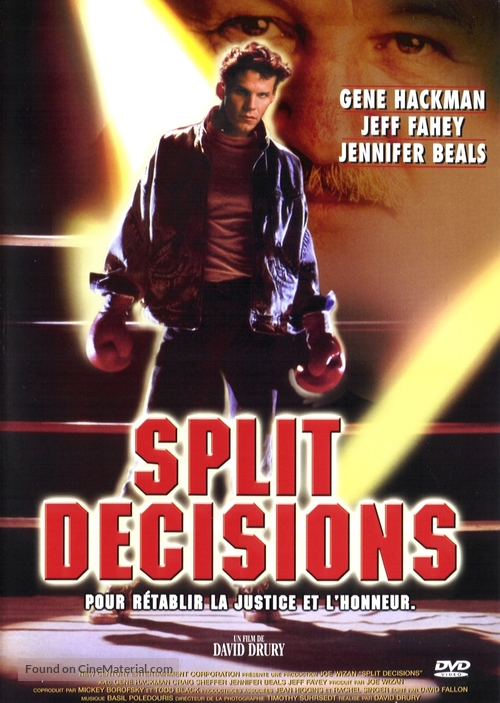 Split Decisions - French Movie Cover