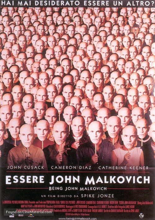 Being John Malkovich - Italian Movie Poster