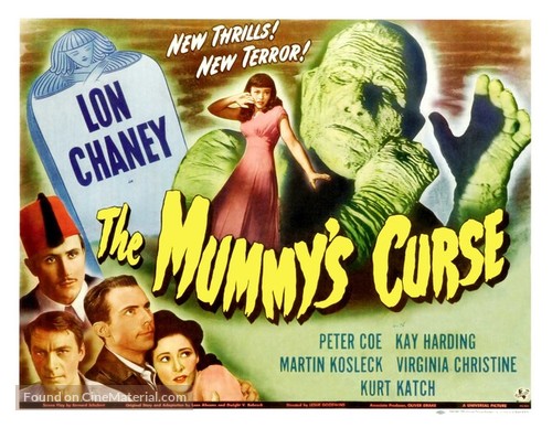 The Mummy&#039;s Curse - Movie Poster