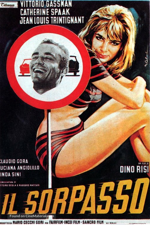 Il sorpasso - Italian Movie Poster