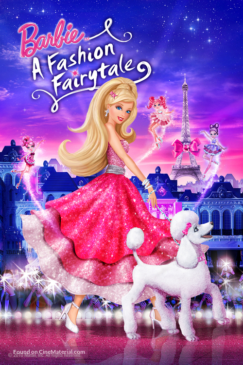 Barbie: A Fashion Fairytale - DVD movie cover