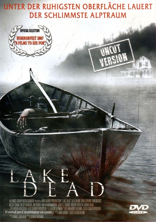 Lake Dead - German DVD movie cover