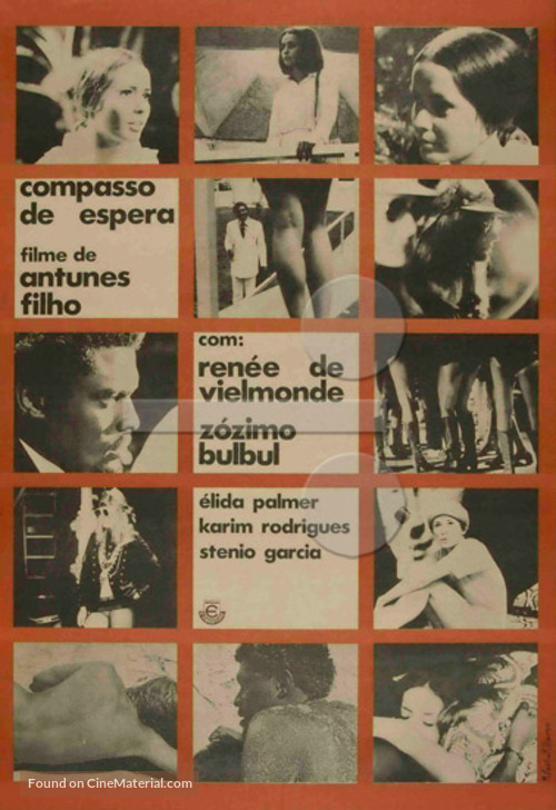 Em Compasso de Espera - Brazilian Movie Poster