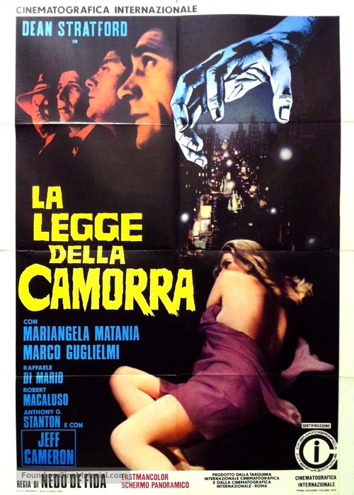 La legge della Camorra - Italian Movie Poster