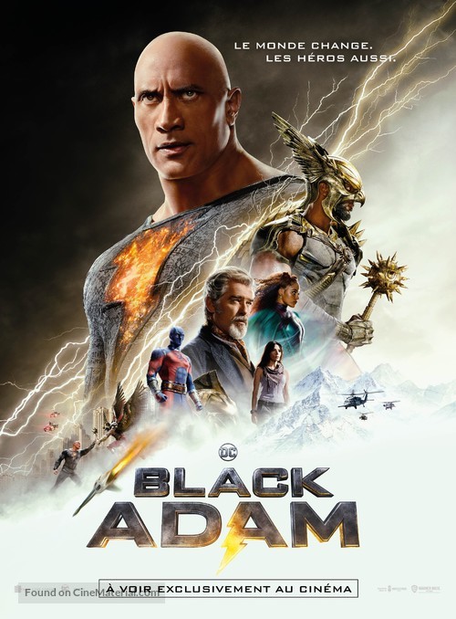 Black Adam - Canadian Movie Poster