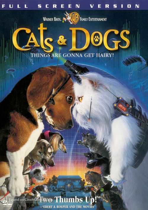 Cats &amp; Dogs - Australian DVD movie cover