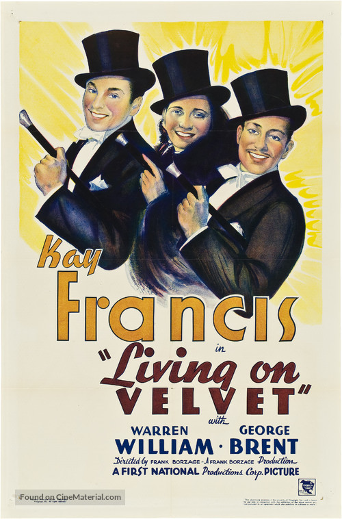 Living on Velvet - Movie Poster