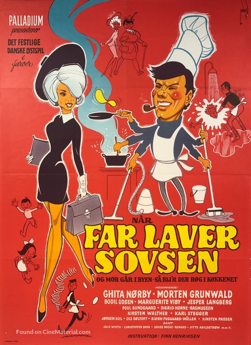 Far laver sovsen - Danish Movie Poster