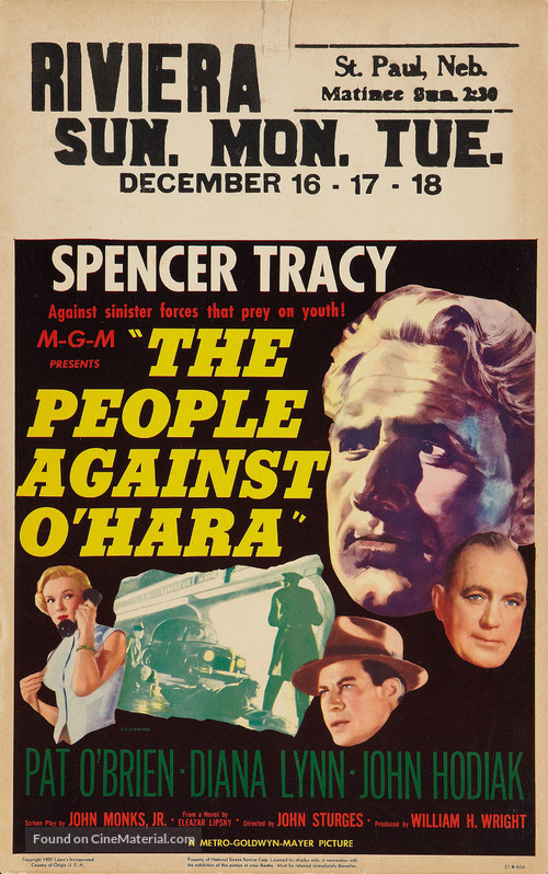 The People Against O&#039;Hara - Movie Poster