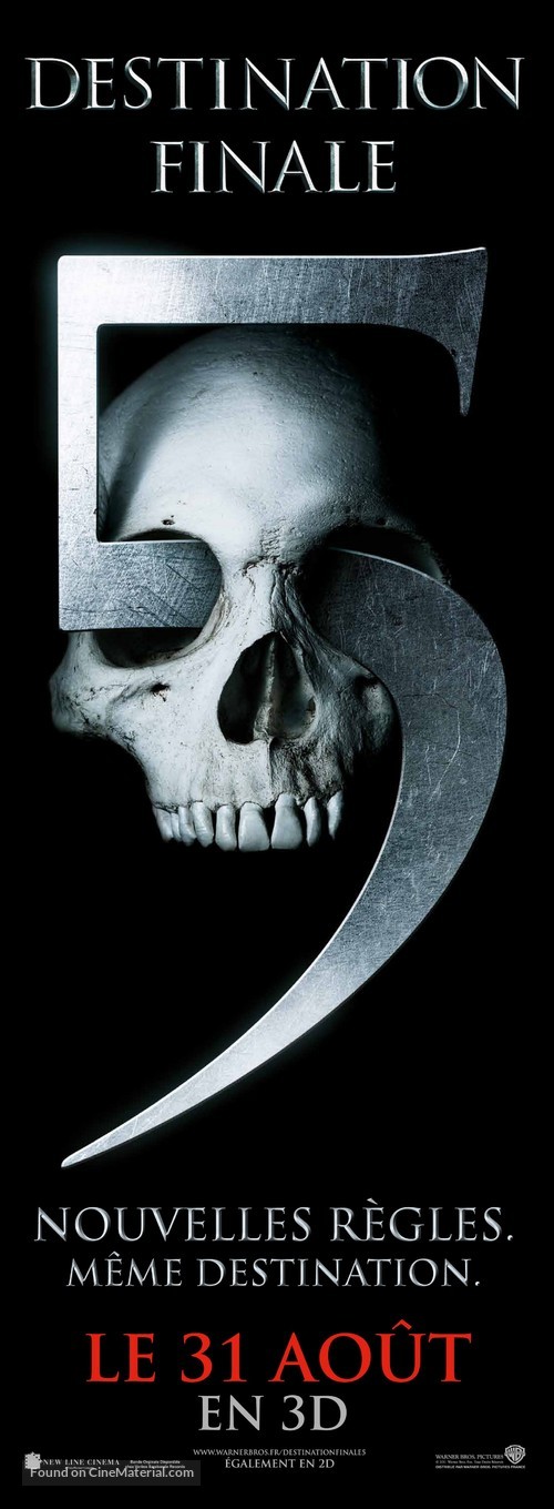 Final Destination 5 - French Movie Poster