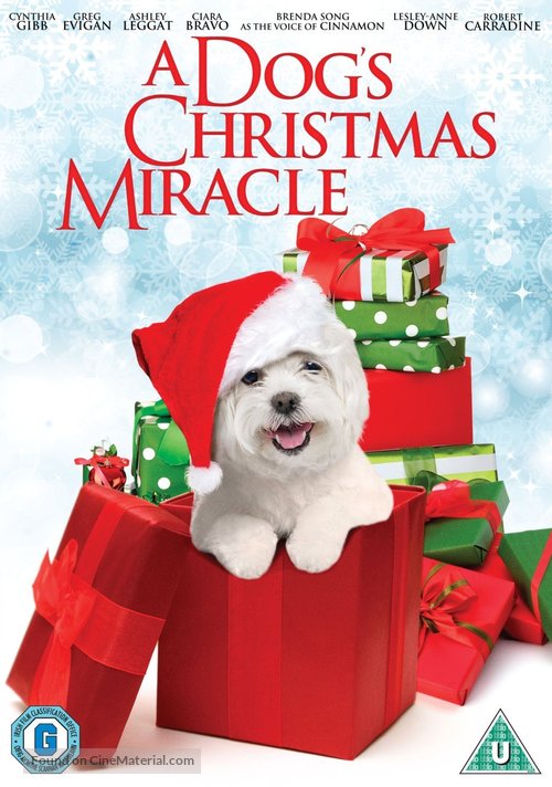 My Dog&#039;s Christmas Miracle - British DVD movie cover