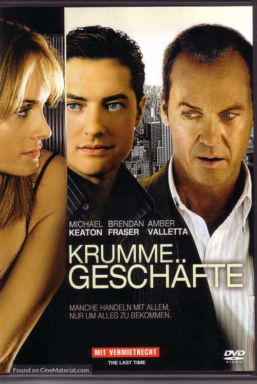 The Last Time - German DVD movie cover