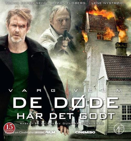 Varg Veum - De d&oslash;de har det godt - Norwegian Blu-Ray movie cover