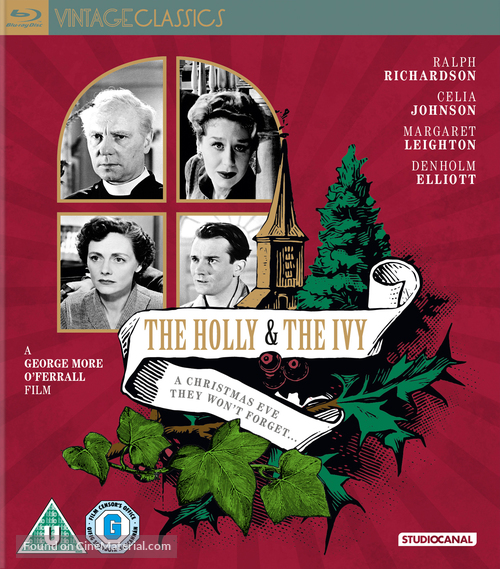 The Holly and the Ivy - British Blu-Ray movie cover