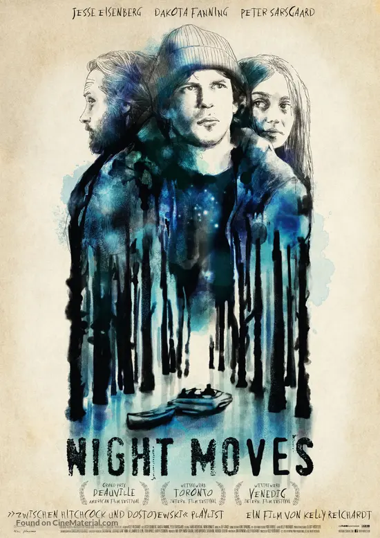 Night Moves - German Movie Poster