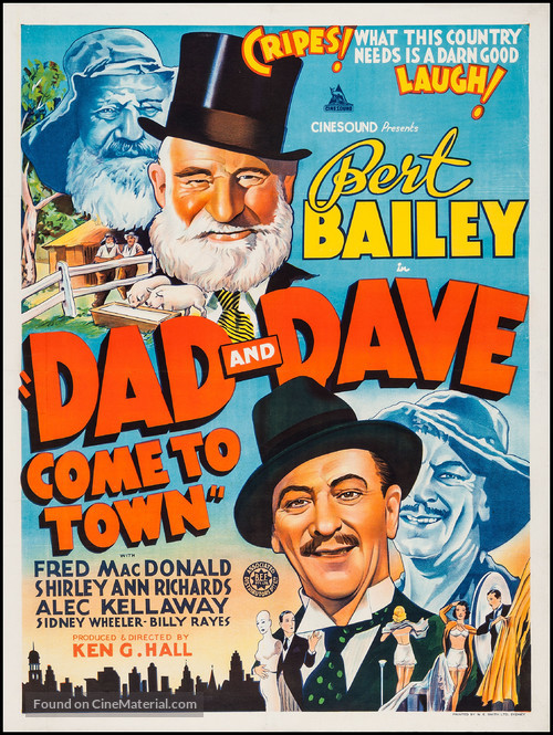 Dad and Dave Come to Town - Movie Poster