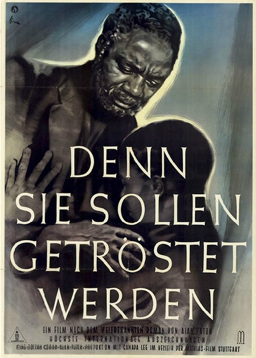 Cry, the Beloved Country - German Movie Poster