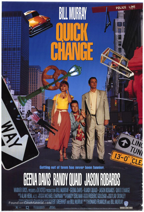 Quick Change - Movie Poster