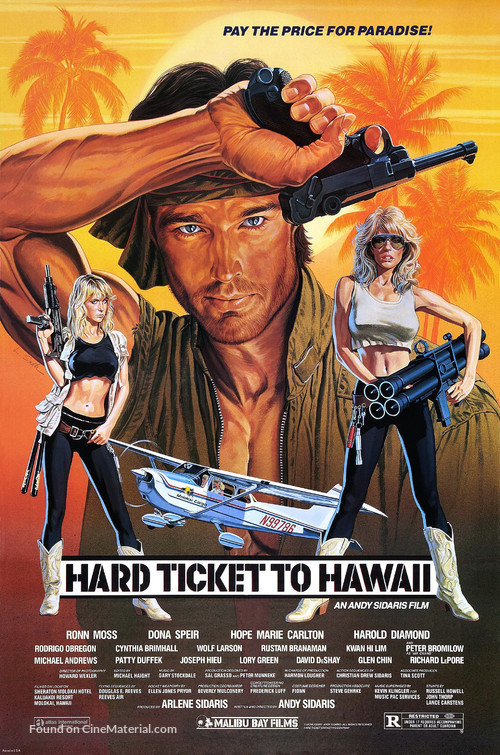 Hard Ticket to Hawaii - Movie Poster