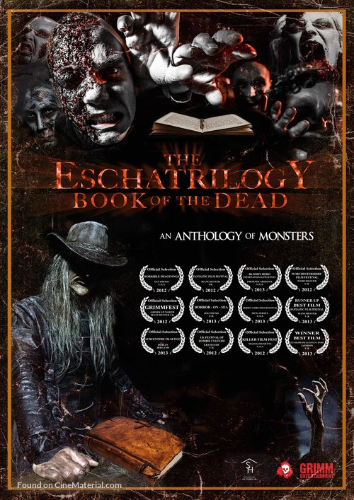 The Eschatrilogy: Book of the Dead - British Movie Poster