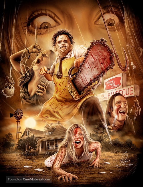 The Texas Chain Saw Massacre - Argentinian poster