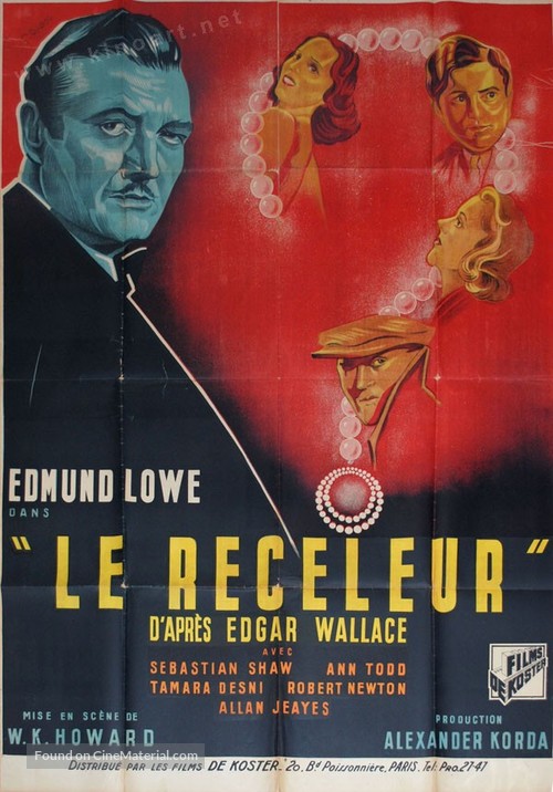 The Squeaker - French Movie Poster