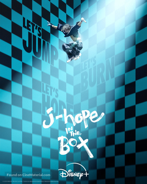 J-Hope in the Box - Argentinian Movie Poster