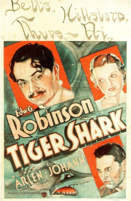 Tiger Shark - Movie Poster