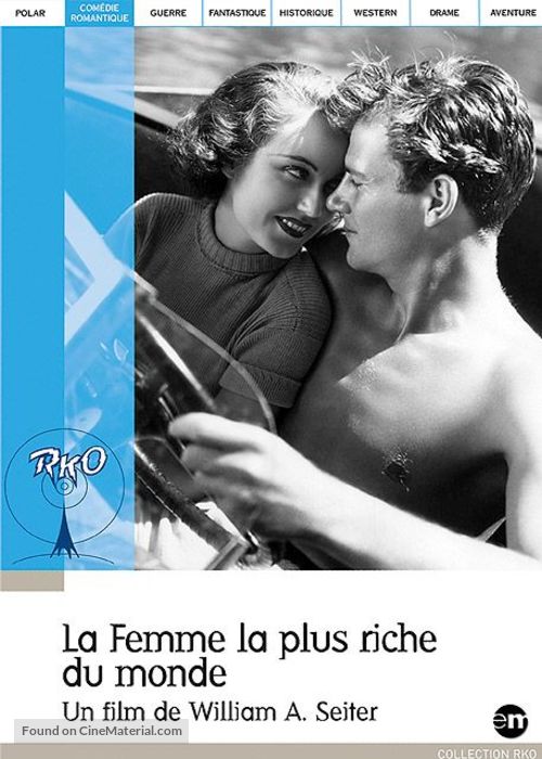 The Richest Girl in the World - French DVD movie cover