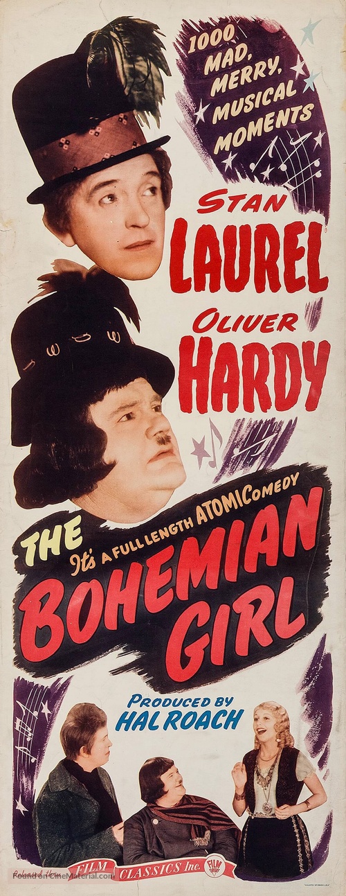 The Bohemian Girl - Movie Poster