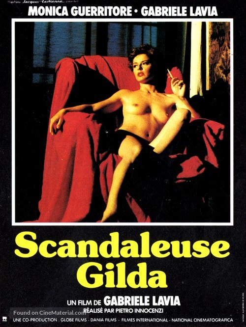 Scandalosa Gilda - French Movie Poster