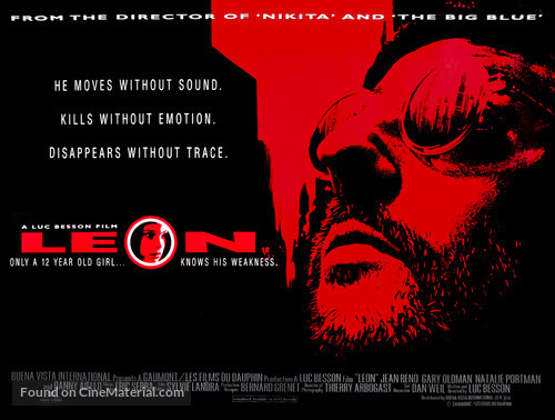 L&eacute;on: The Professional - British Movie Poster