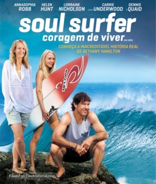 Soul Surfer - Brazilian Blu-Ray movie cover