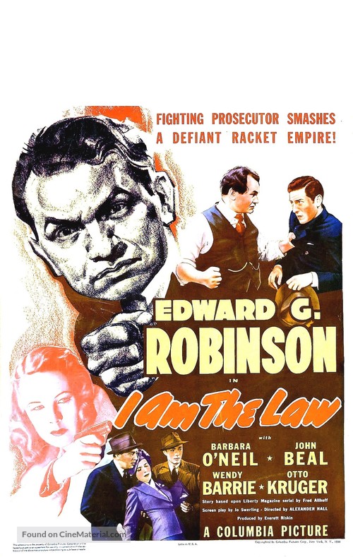 I Am the Law - Movie Poster