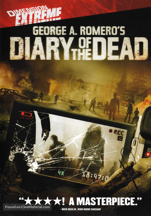 Diary of the Dead - DVD movie cover