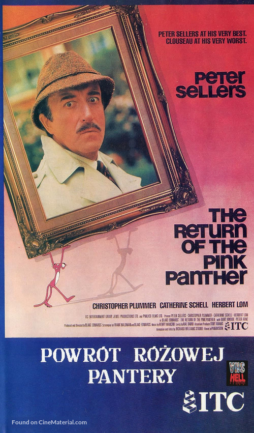 The Return of the Pink Panther - Polish Movie Cover