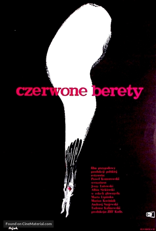 Czerwone berety - Polish Movie Poster
