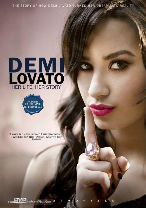 Demi Lovato: Her Life, Her Story - DVD movie cover