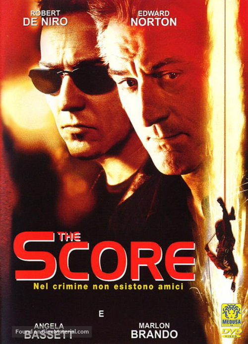 The Score - Italian DVD movie cover