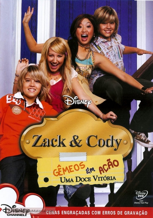 &quot;The Suite Life of Zack and Cody&quot; - Brazilian DVD movie cover