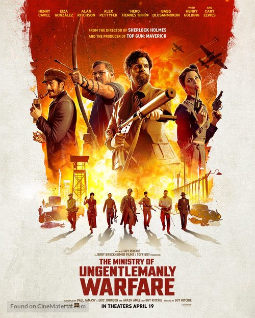 The Ministry of Ungentlemanly Warfare - Movie Poster