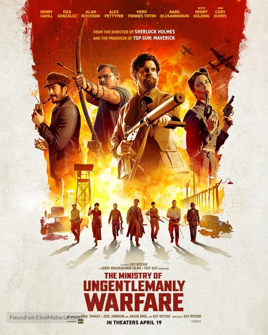 The Ministry of Ungentlemanly Warfare - Movie Poster